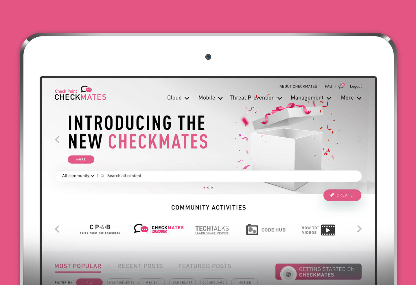Check Point CheckMates Portal 